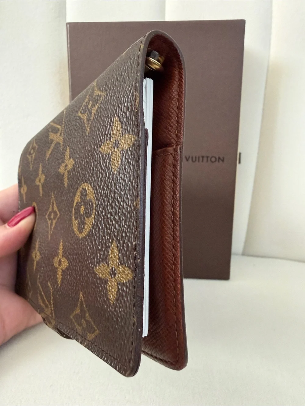 Louis Vuitton Monogram PM Agenda Cover Planner Organizer Notebook Holder